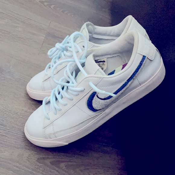 Nike Other - Nike blazer low ice blue 3D size 8